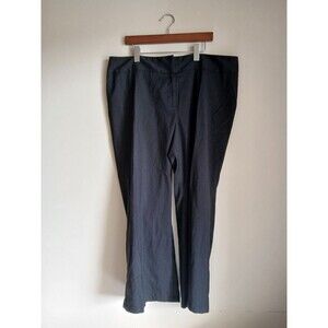 Black Label By Chico’s High Waist Wide Leg Black Dress Pants Size 3.5